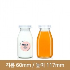 유리병 우유 180ml(A) 48개