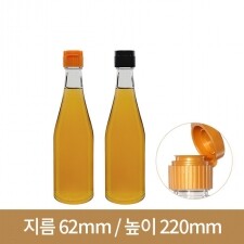 유리병 (똑딱이마개) 석류300ml 투명(A) 42개