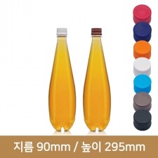 (특허)맥주병 맥주배달 유럽형 투명 호프용기 1000cc(A) 28파이 83개 [내압마개]