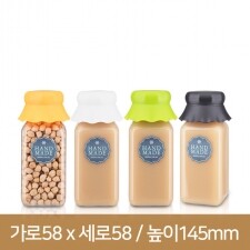 [프리미엄마개]대박쥬스300ml 투명사각 전용38파이 252개(B)