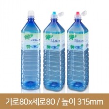 [베스트캡](라벨)1.5L 사각블루고로쇠 28파이 (A) 154개