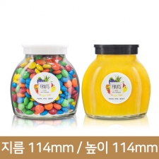 [T플라스틱마개]유리병 수제청병  다용도타원500ml(A)  70파이 32본