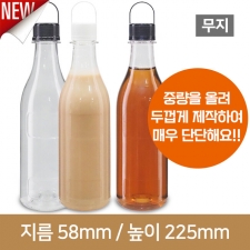 (특허)[링마개](무지)단단한 소주페트병 바닥민자 350ml 28파이 스크류 160개 (A)