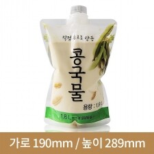 콩물파우치 1.8L 35파이 140개(A)