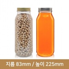 (스크류철캡)다담 1000ml 원형(A) 63파이 66개