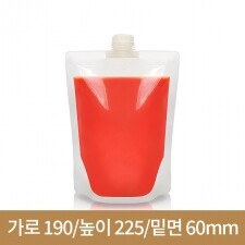 투명파우치 중 2차(1~1.3L) 35파이 140개(A)