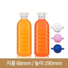 (나비마개)페트병 (단단해진)신형 500ml 30파이 생수원형(A)-163개